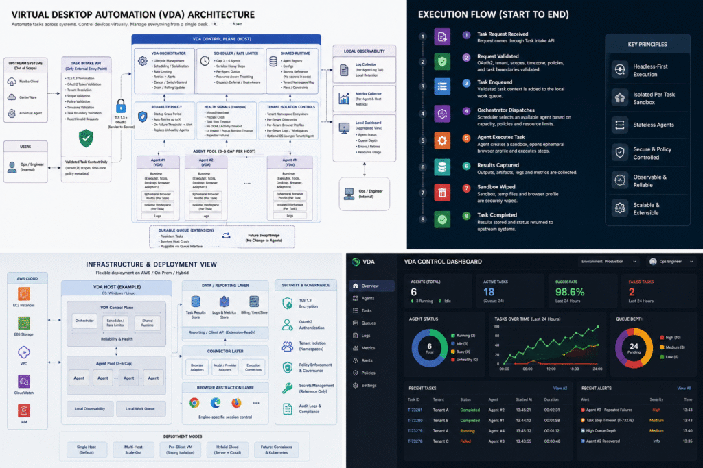 Virtual Desktop Automation BOT